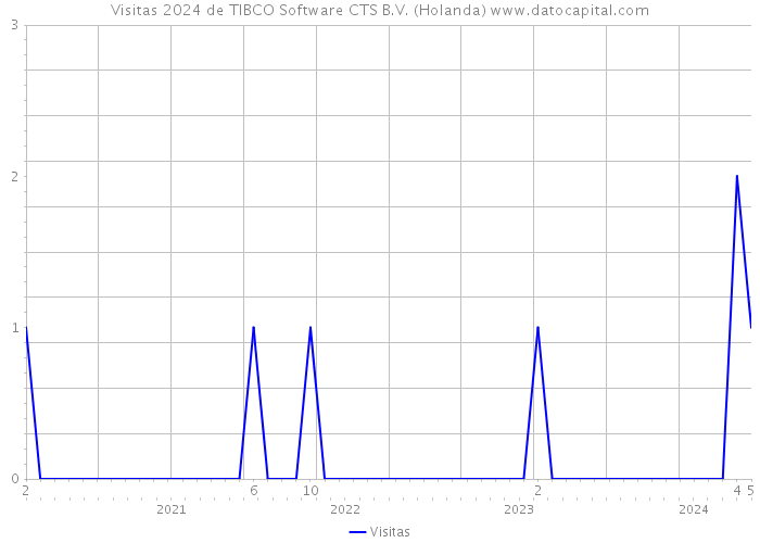 Visitas 2024 de TIBCO Software CTS B.V. (Holanda) 