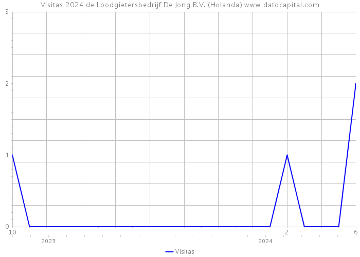 Visitas 2024 de Loodgietersbedrijf De Jong B.V. (Holanda) 