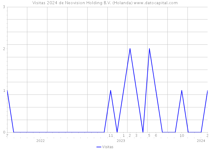 Visitas 2024 de Neovision Holding B.V. (Holanda) 