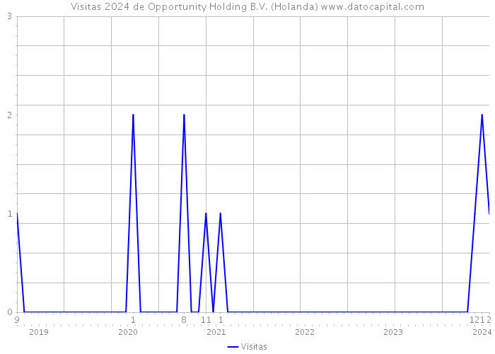 Visitas 2024 de Opportunity Holding B.V. (Holanda) 