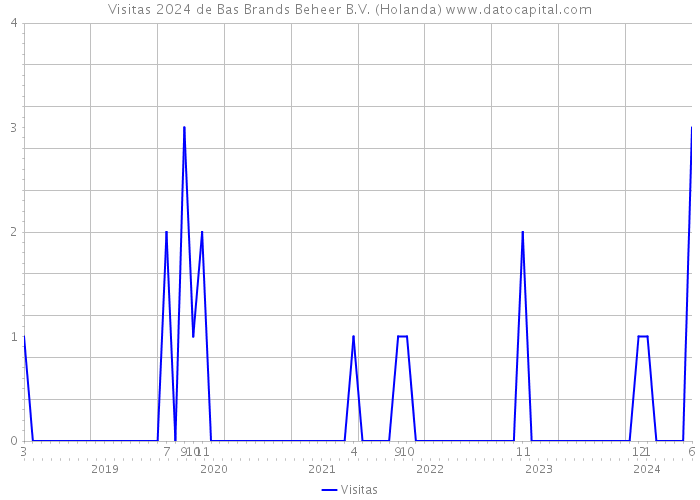 Visitas 2024 de Bas Brands Beheer B.V. (Holanda) 