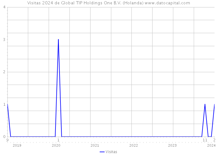 Visitas 2024 de Global TIP Holdings One B.V. (Holanda) 