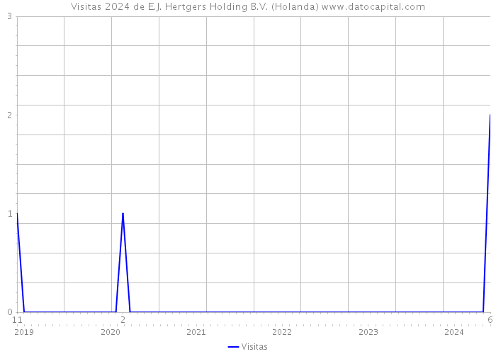 Visitas 2024 de E.J. Hertgers Holding B.V. (Holanda) 