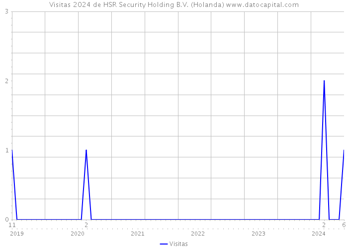Visitas 2024 de HSR Security Holding B.V. (Holanda) 