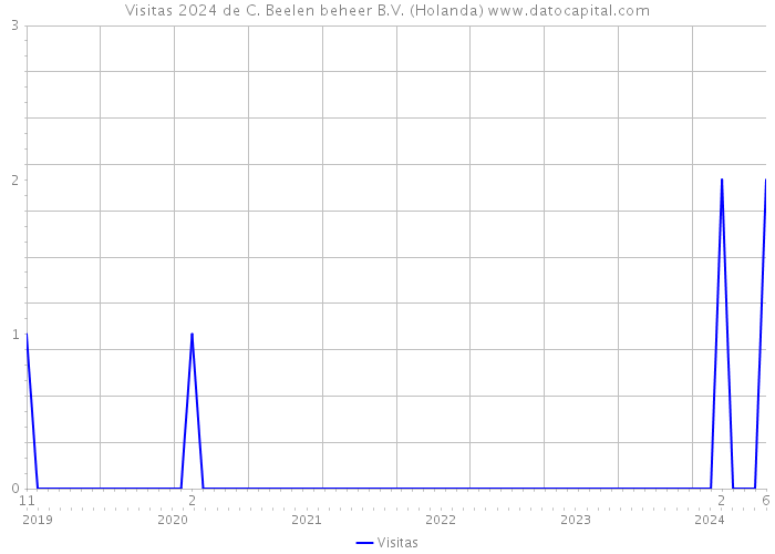 Visitas 2024 de C. Beelen beheer B.V. (Holanda) 