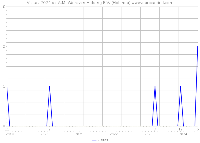 Visitas 2024 de A.M. Walraven Holding B.V. (Holanda) 