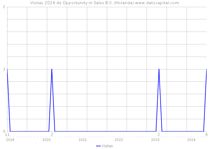 Visitas 2024 de Opportunity in Sales B.V. (Holanda) 