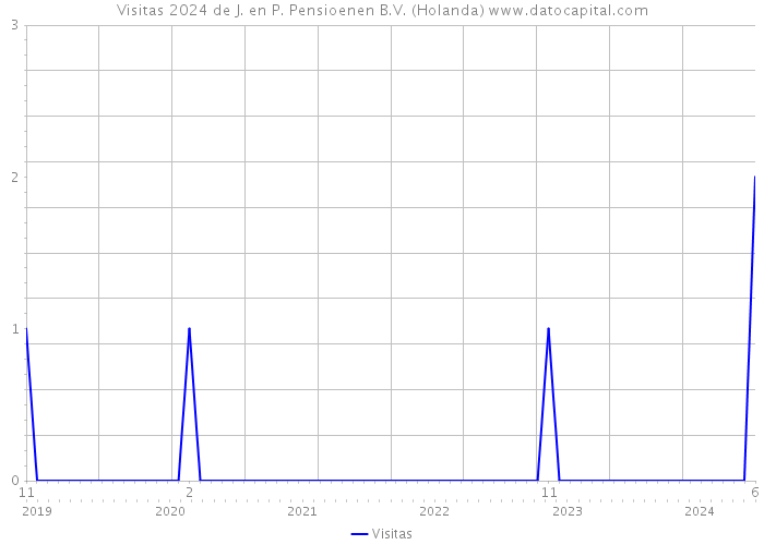 Visitas 2024 de J. en P. Pensioenen B.V. (Holanda) 