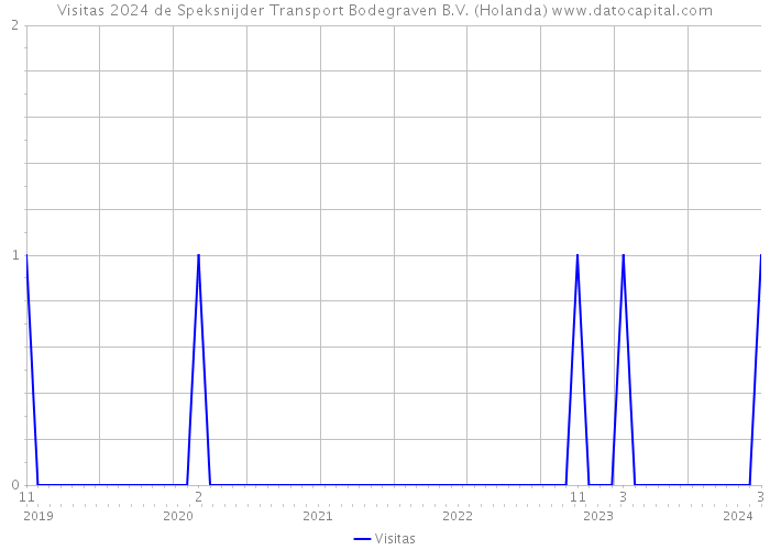 Visitas 2024 de Speksnijder Transport Bodegraven B.V. (Holanda) 