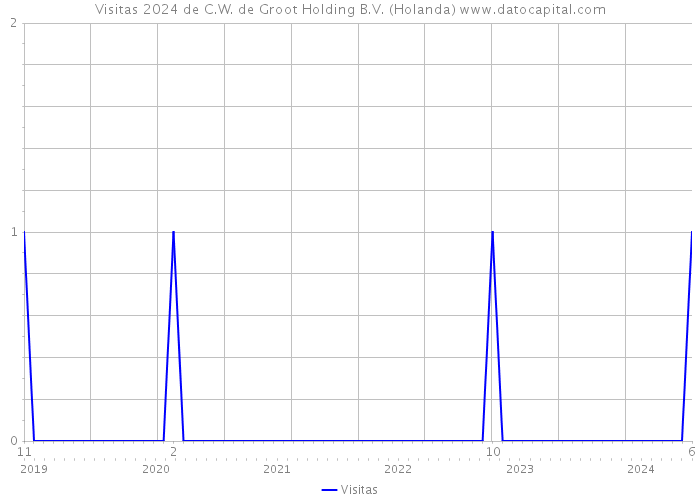 Visitas 2024 de C.W. de Groot Holding B.V. (Holanda) 