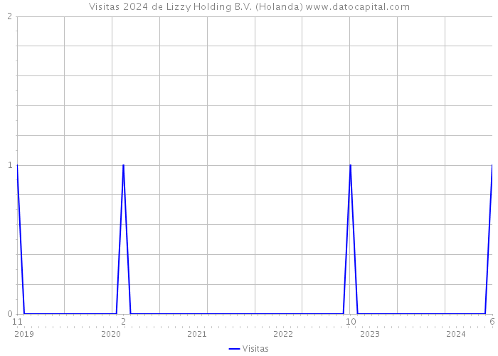 Visitas 2024 de Lizzy Holding B.V. (Holanda) 