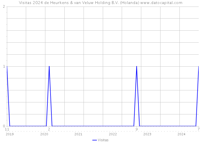 Visitas 2024 de Heurkens & van Veluw Holding B.V. (Holanda) 