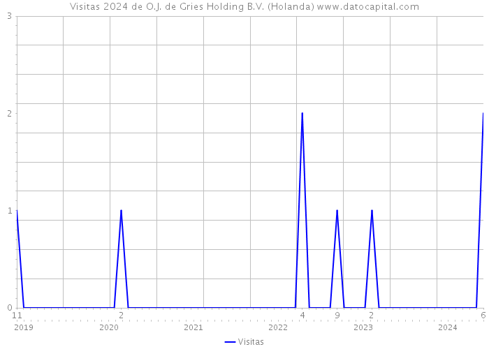 Visitas 2024 de O.J. de Gries Holding B.V. (Holanda) 