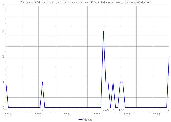 Visitas 2024 de Joost van Sambeek Beheer B.V. (Holanda) 