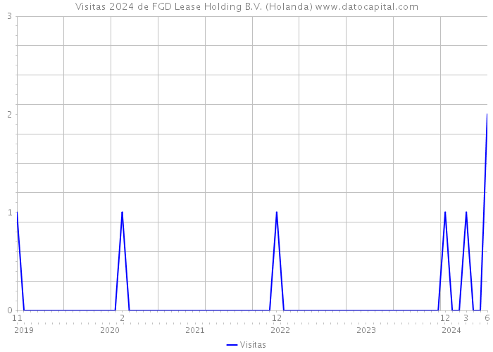 Visitas 2024 de FGD Lease Holding B.V. (Holanda) 