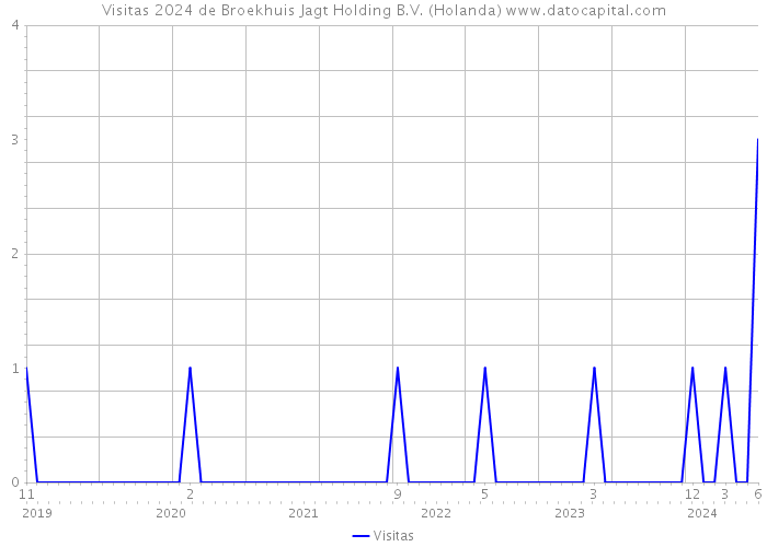 Visitas 2024 de Broekhuis Jagt Holding B.V. (Holanda) 