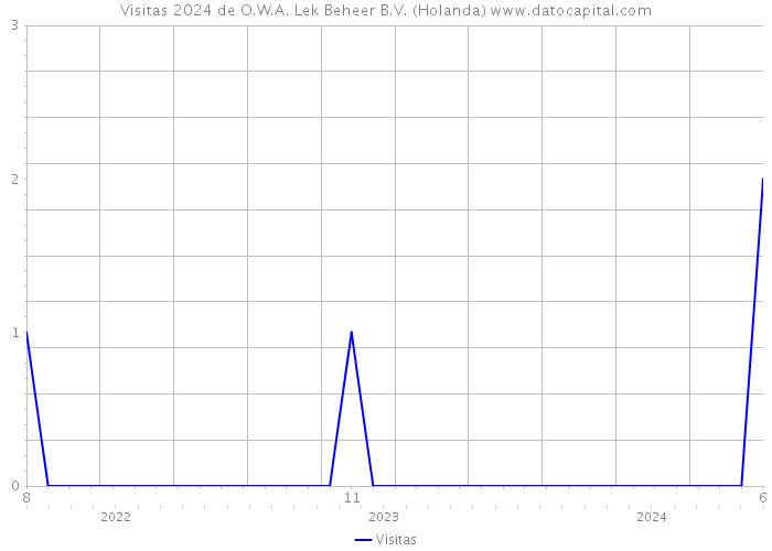 Visitas 2024 de O.W.A. Lek Beheer B.V. (Holanda) 