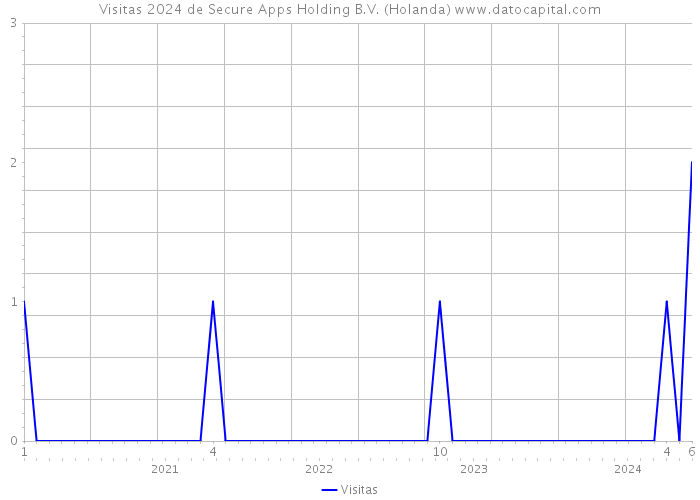 Visitas 2024 de Secure Apps Holding B.V. (Holanda) 