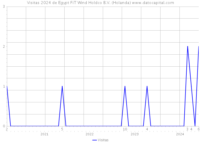 Visitas 2024 de Egypt FiT Wind Holdco B.V. (Holanda) 