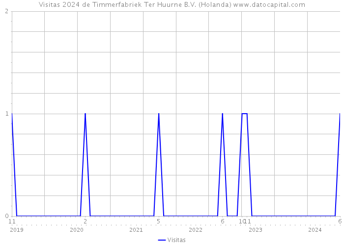 Visitas 2024 de Timmerfabriek Ter Huurne B.V. (Holanda) 