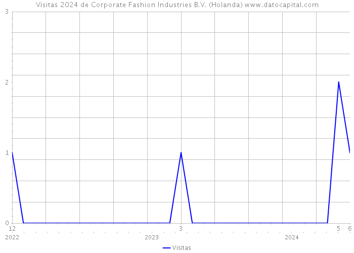 Visitas 2024 de Corporate Fashion Industries B.V. (Holanda) 
