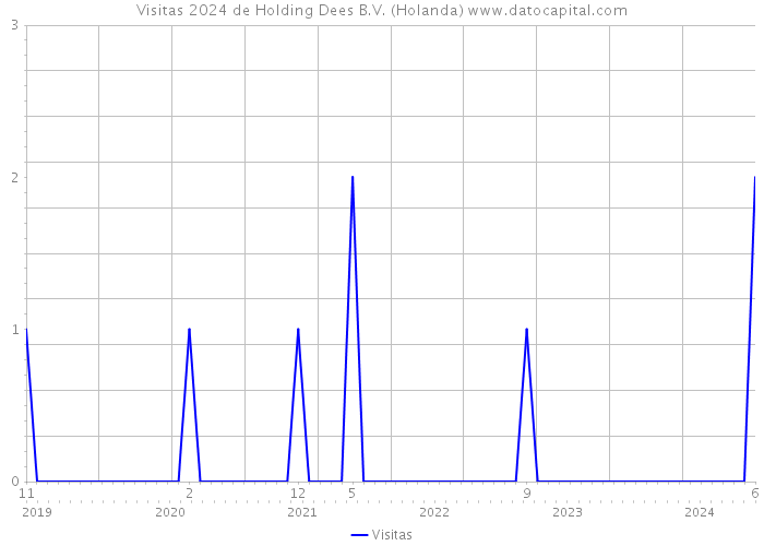 Visitas 2024 de Holding Dees B.V. (Holanda) 