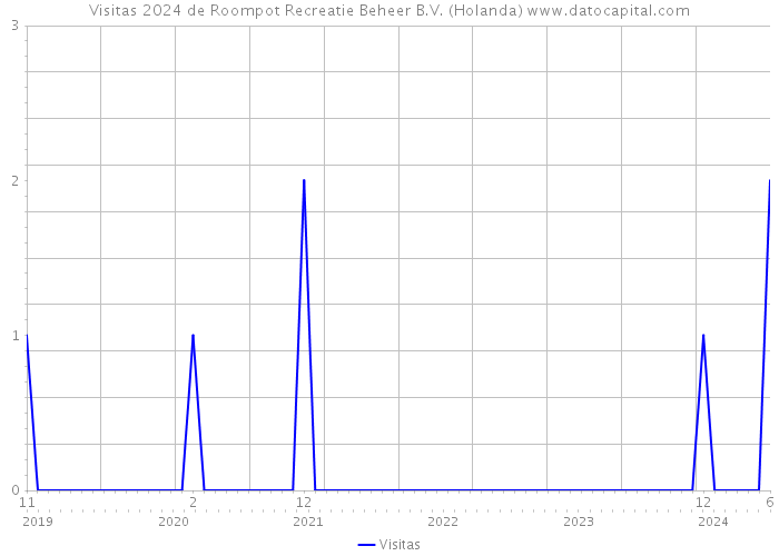Visitas 2024 de Roompot Recreatie Beheer B.V. (Holanda) 