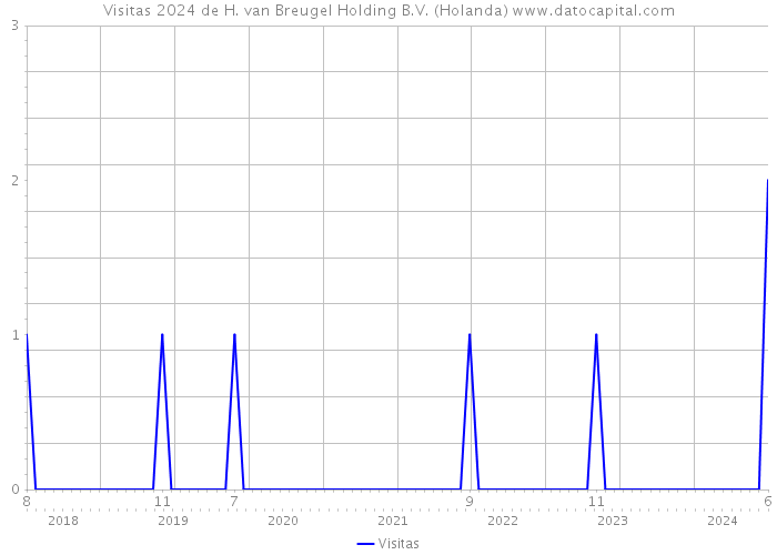 Visitas 2024 de H. van Breugel Holding B.V. (Holanda) 