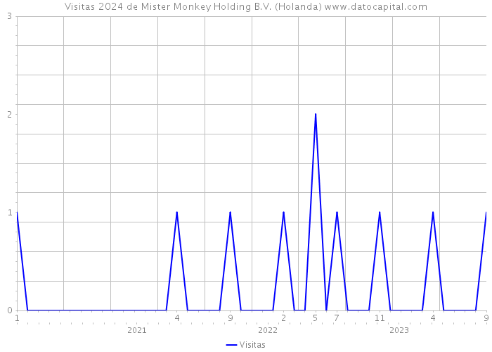 Visitas 2024 de Mister Monkey Holding B.V. (Holanda) 