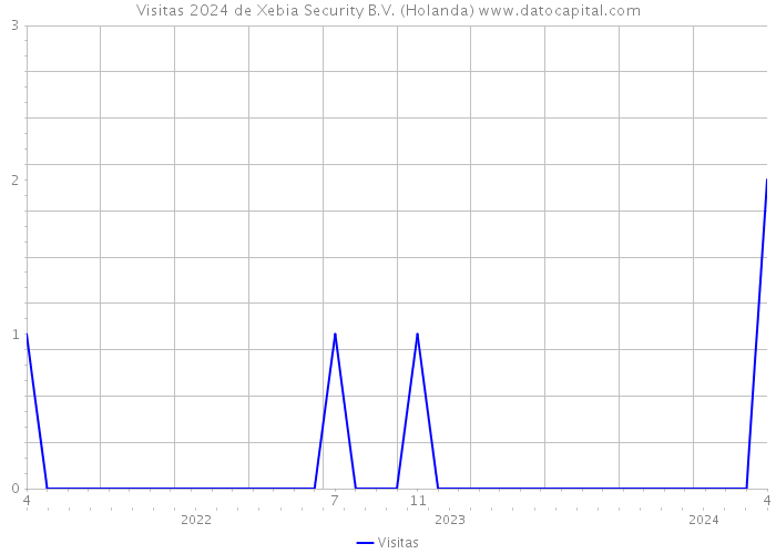 Visitas 2024 de Xebia Security B.V. (Holanda) 