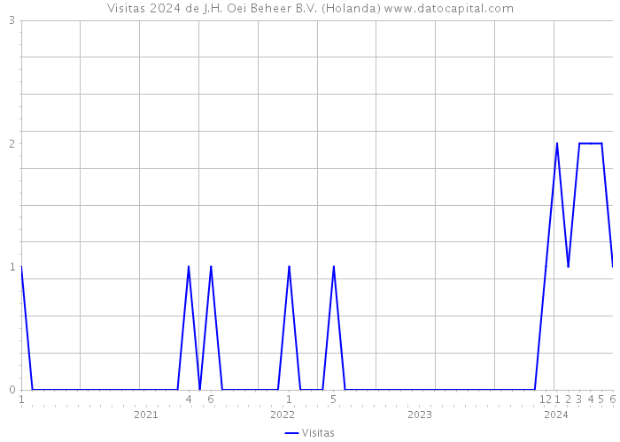 Visitas 2024 de J.H. Oei Beheer B.V. (Holanda) 