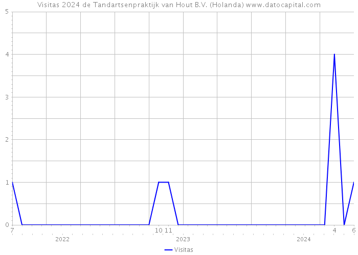 Visitas 2024 de Tandartsenpraktijk van Hout B.V. (Holanda) 