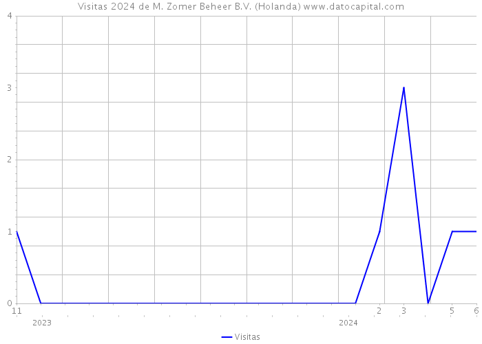 Visitas 2024 de M. Zomer Beheer B.V. (Holanda) 