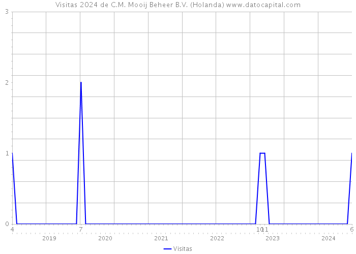 Visitas 2024 de C.M. Mooij Beheer B.V. (Holanda) 