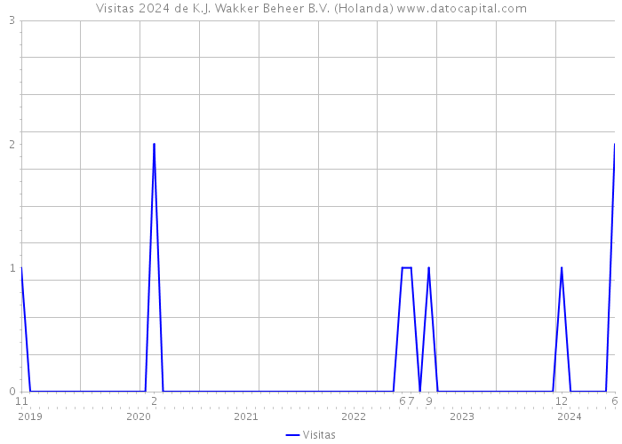 Visitas 2024 de K.J. Wakker Beheer B.V. (Holanda) 