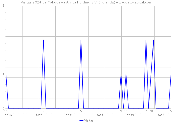 Visitas 2024 de Yokogawa Africa Holding B.V. (Holanda) 