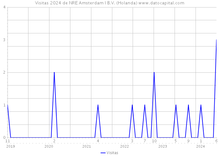 Visitas 2024 de NRE Amsterdam I B.V. (Holanda) 