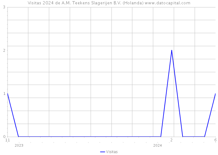 Visitas 2024 de A.M. Teekens Slagerijen B.V. (Holanda) 