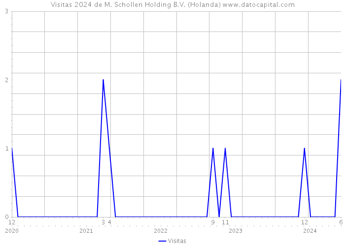 Visitas 2024 de M. Schollen Holding B.V. (Holanda) 