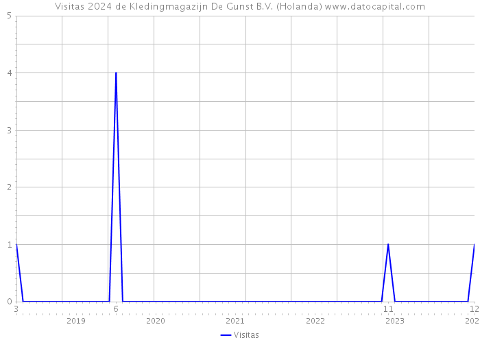 Visitas 2024 de Kledingmagazijn De Gunst B.V. (Holanda) 