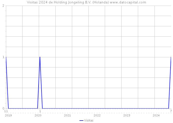 Visitas 2024 de Holding Jongeling B.V. (Holanda) 