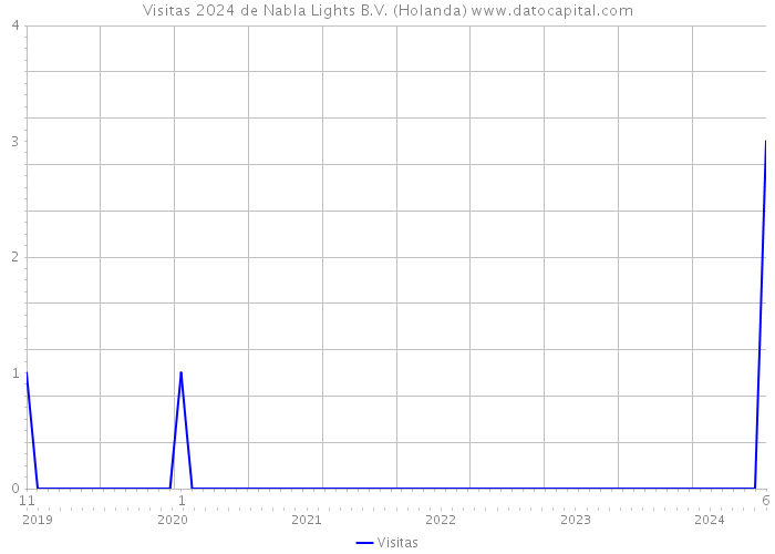 Visitas 2024 de Nabla Lights B.V. (Holanda) 