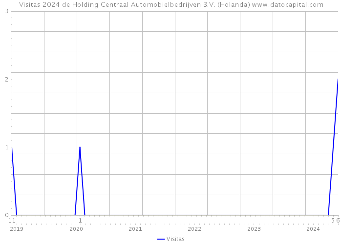 Visitas 2024 de Holding Centraal Automobielbedrijven B.V. (Holanda) 