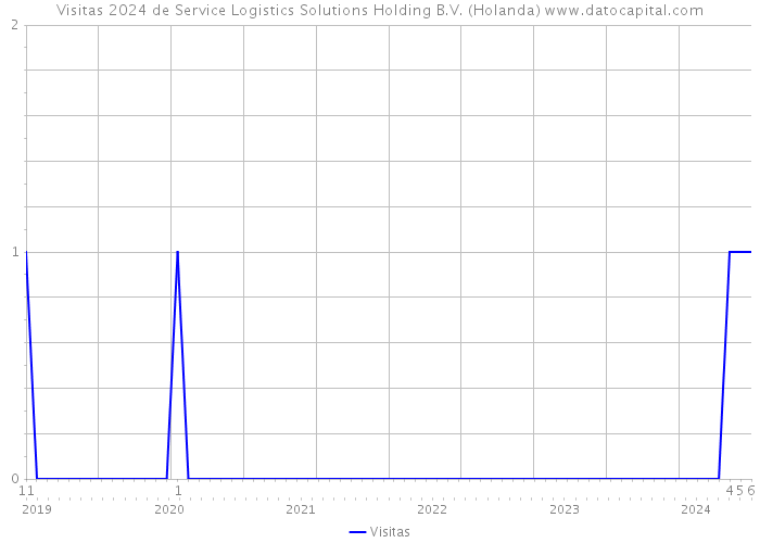 Visitas 2024 de Service Logistics Solutions Holding B.V. (Holanda) 