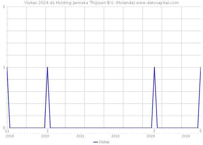 Visitas 2024 de Holding Janneke Thijssen B.V. (Holanda) 