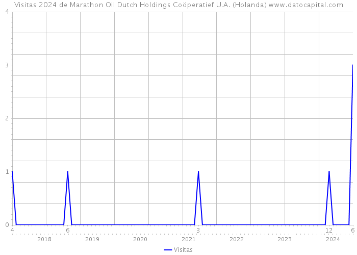 Visitas 2024 de Marathon Oil Dutch Holdings Coöperatief U.A. (Holanda) 