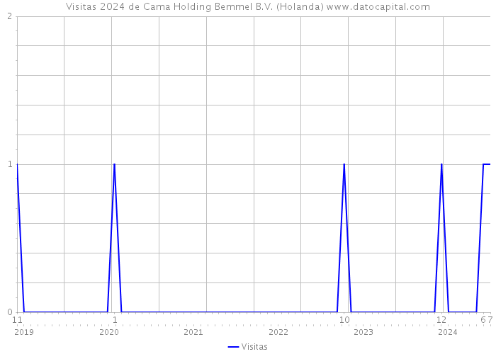 Visitas 2024 de Cama Holding Bemmel B.V. (Holanda) 