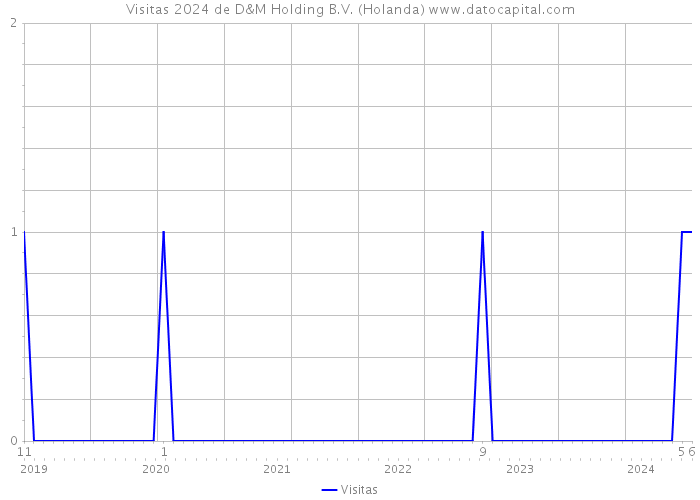 Visitas 2024 de D&M Holding B.V. (Holanda) 