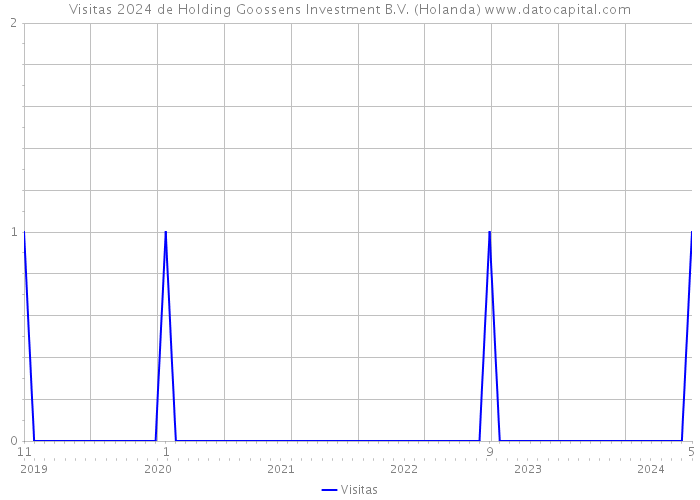 Visitas 2024 de Holding Goossens Investment B.V. (Holanda) 