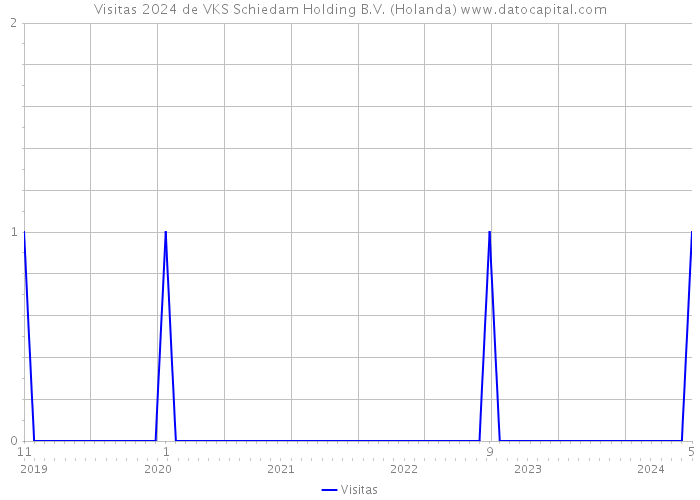 Visitas 2024 de VKS Schiedam Holding B.V. (Holanda) 